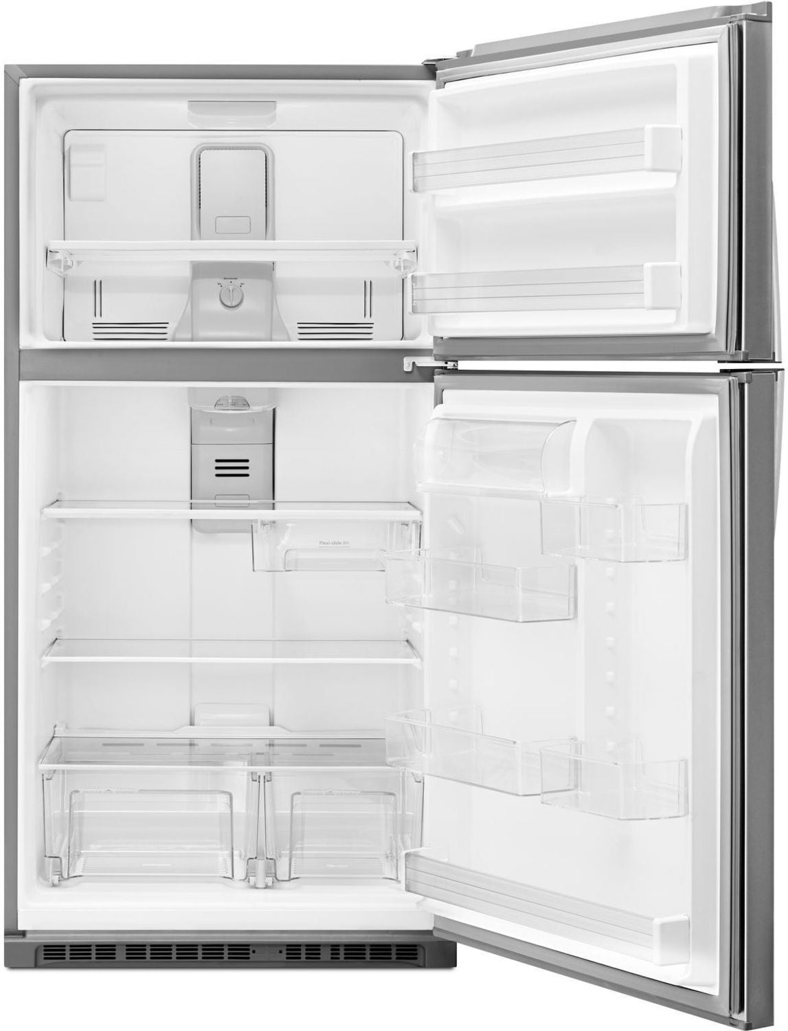 Whirlpool 32.8" 21 Cu. Ft. Stainless Steel Top-Freezer Refrigerator - WRT541SZDZ