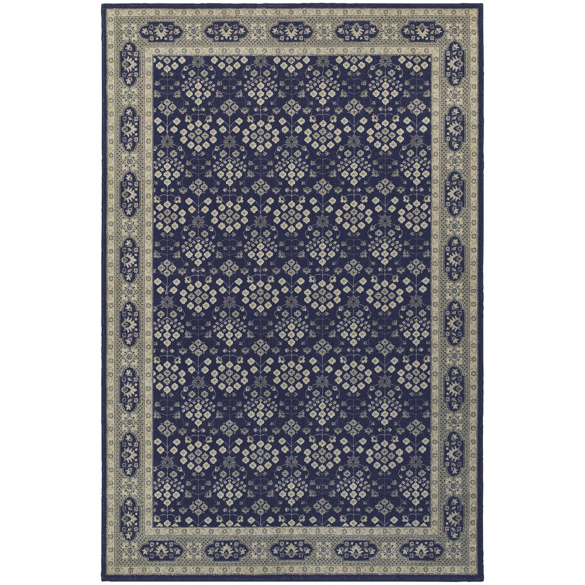 Virginia W119B3L Classic Oriental Area Rug (9'10"X12'10")