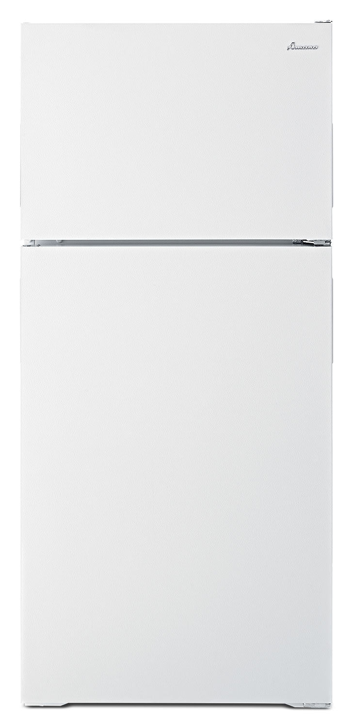 Amana 28" 14.3 Cu. Ft. White Top-Freezer Refrigerator - ART104TFDW