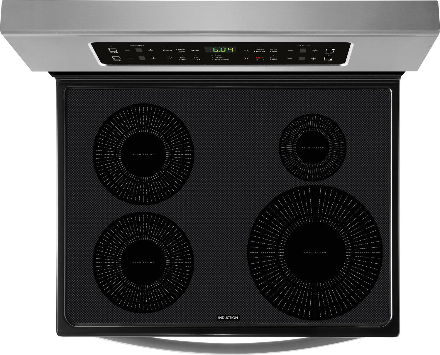 Frigidaire Gallery Stainless Steel Freestanding Electric Induction Range (5.4 Cu. Ft.) - CGIF3036TF