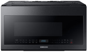 Samsung Four micro-ondes avec hotte intégrée 2,1 pi³ inox noir ME21M706BAG/AC