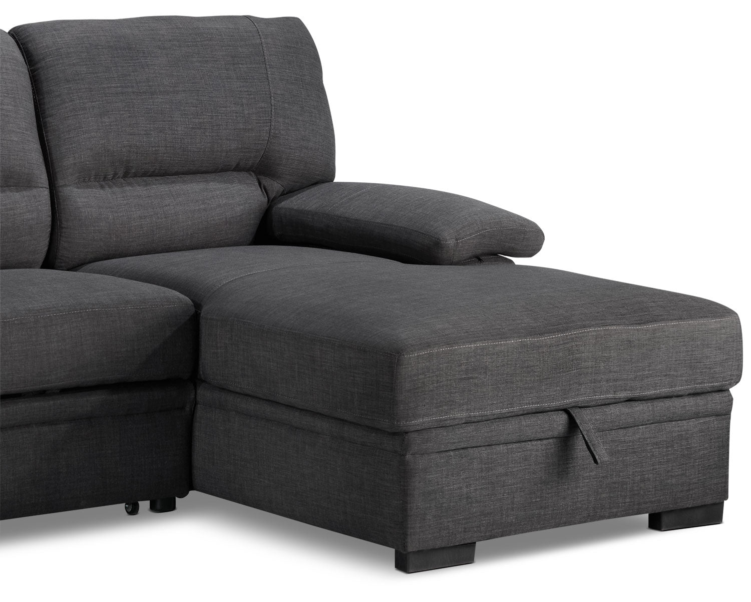 Tessaro Pop-Up Sofa Bed - Charcoal