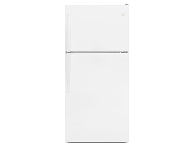 Whirlpool Réfrigérateur 18,25 pi³ avec congélateur en haut blanc WRT148FZDW