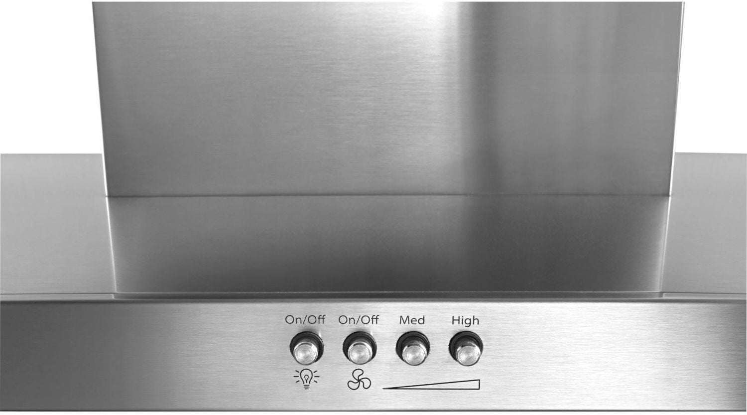 Whirlpool Stainless Steel 30" 400 CFM Wall-Mount Range Hood - WVW57UC0FS