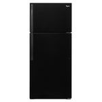 Whirlpool 28" 14.3 Cu. Ft. Black Top-Freezer Refrigerator - WRT314TFDB