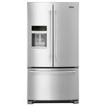 Maytag 35.6" 25 Cu. Ft. Stainless Steel French Door Refrigerator - MFI2570FEZ