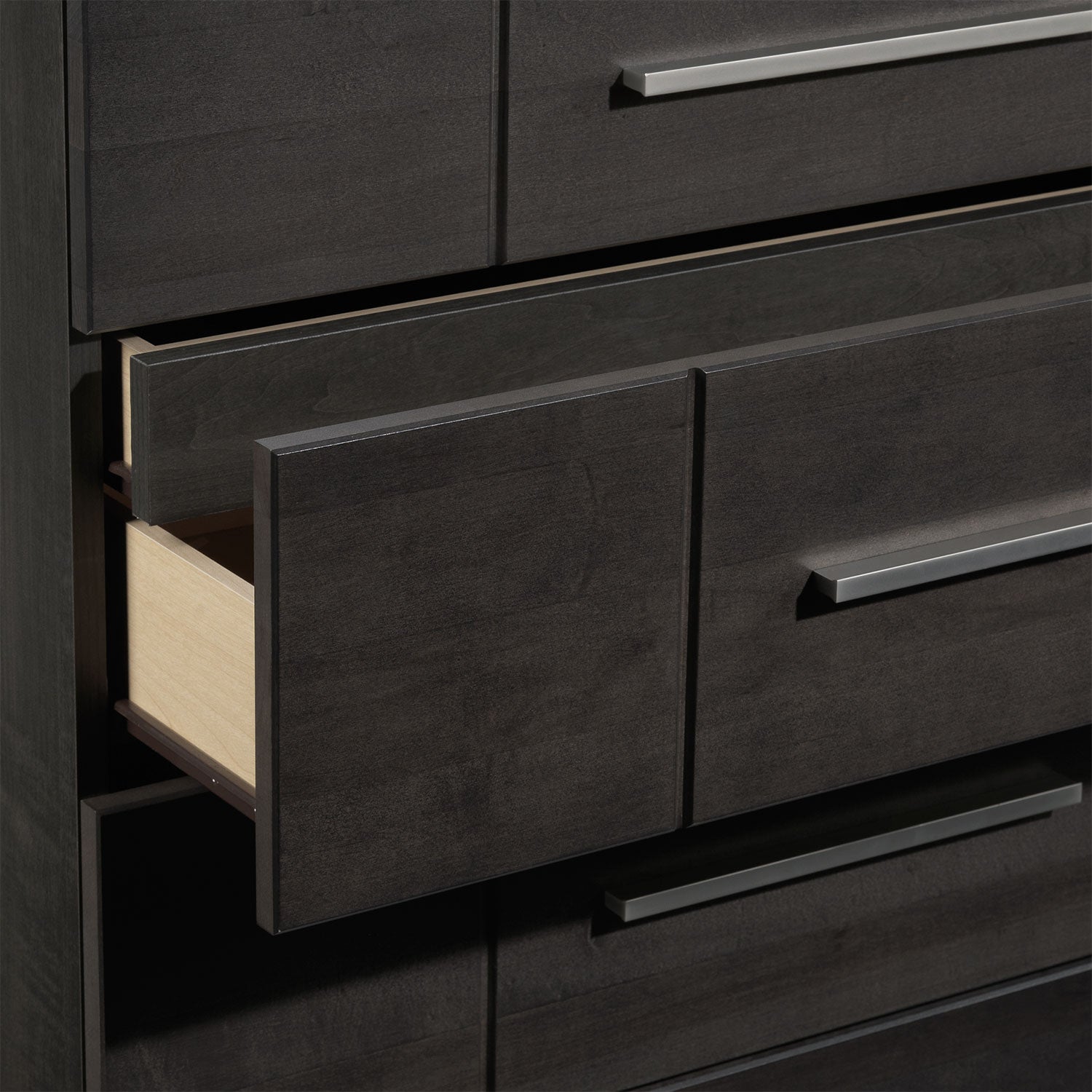 Seville 6-Drawer Chest - Charcoal