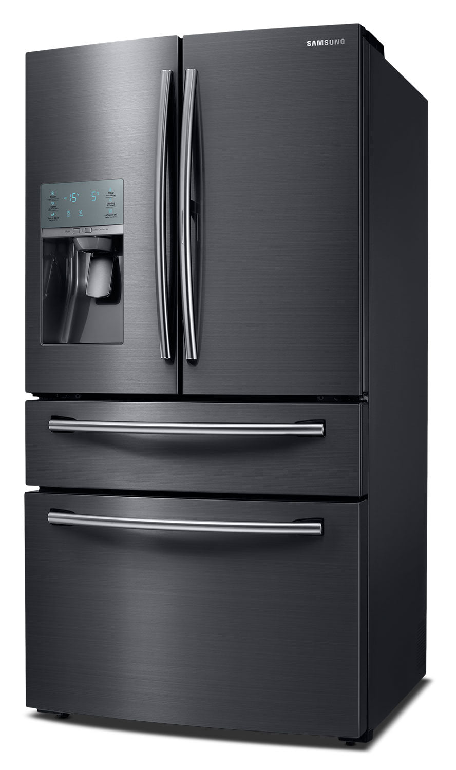 Samsung Black Stainless Steel French Door Refrigerator (28 Cu. Ft.) - RF28JBEDBSG/AA