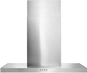 Sans marque Hotte de cuisinière murale 30 po 400 PCM inox WVW57UC0FS