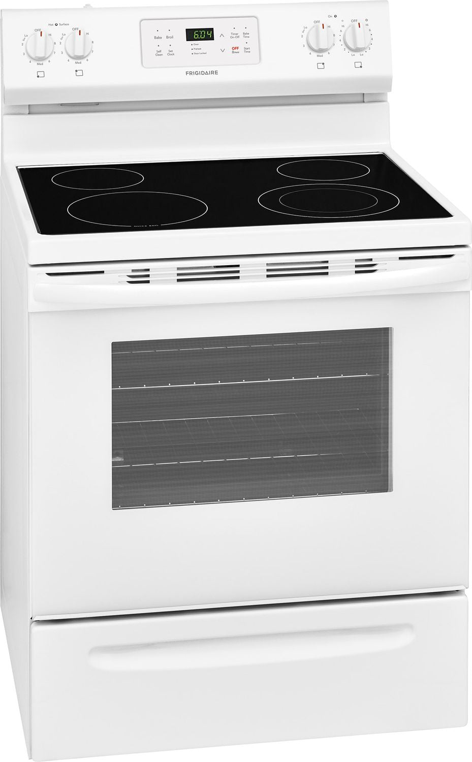 Frigidaire White Freestanding Electric Range (5.3 Cu. Ft.) - CFEF3055TW