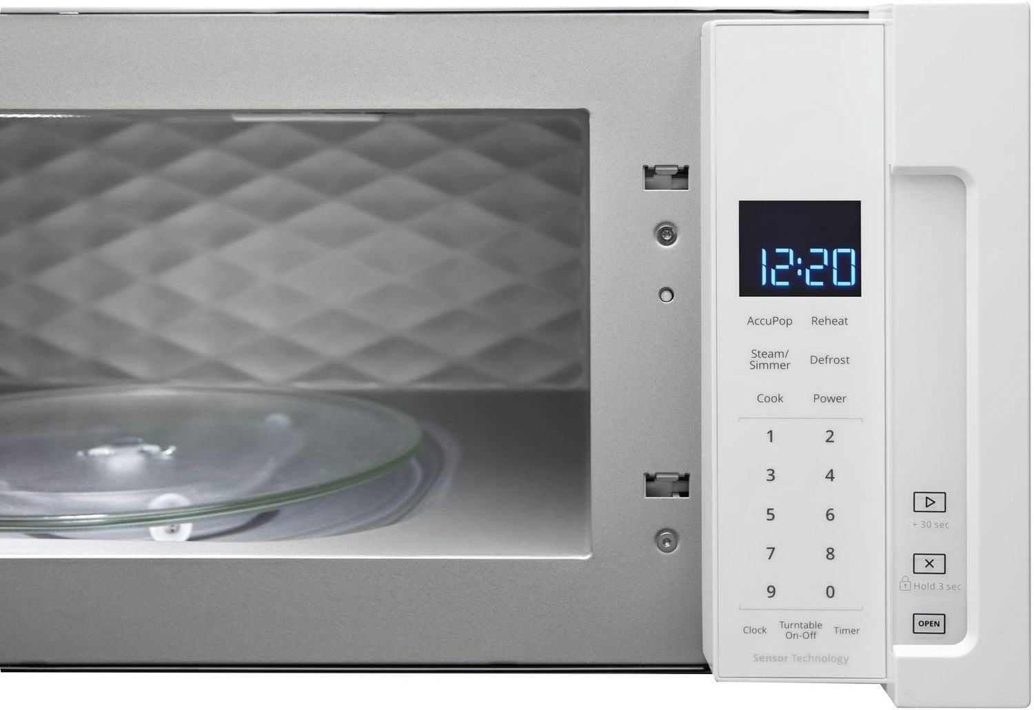 Whirlpool White Over-the-Range Microwave and Hood Combination (1.1 Cu. Ft.) - YWML75011HW