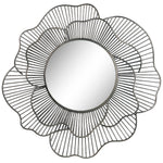 Lotus Mirror - Silver