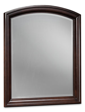 New Justin Miroir - cerisier foncé