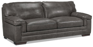 Stampede Sofa en cuir - anthracite