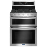 Maytag Stainless Steel Freestanding Gas Double Oven (6.0 Cu. Ft.) - MGT8800FZ