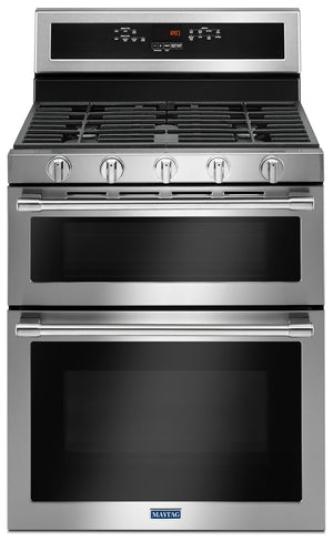 Maytag Cuisinière au gaz 6,0 pi³ à four double inox MGT8800FZ