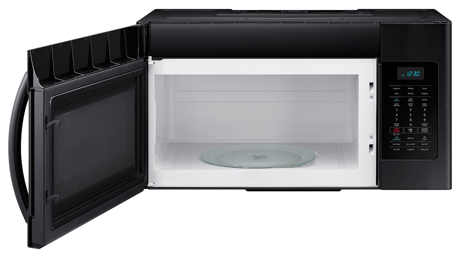 Samsung Black Over-the-Range Microwave (1.7 Cu. Ft.) - ME17H703SHB