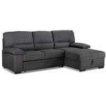 Tessaro Pop-Up Sofa Bed - Charcoal