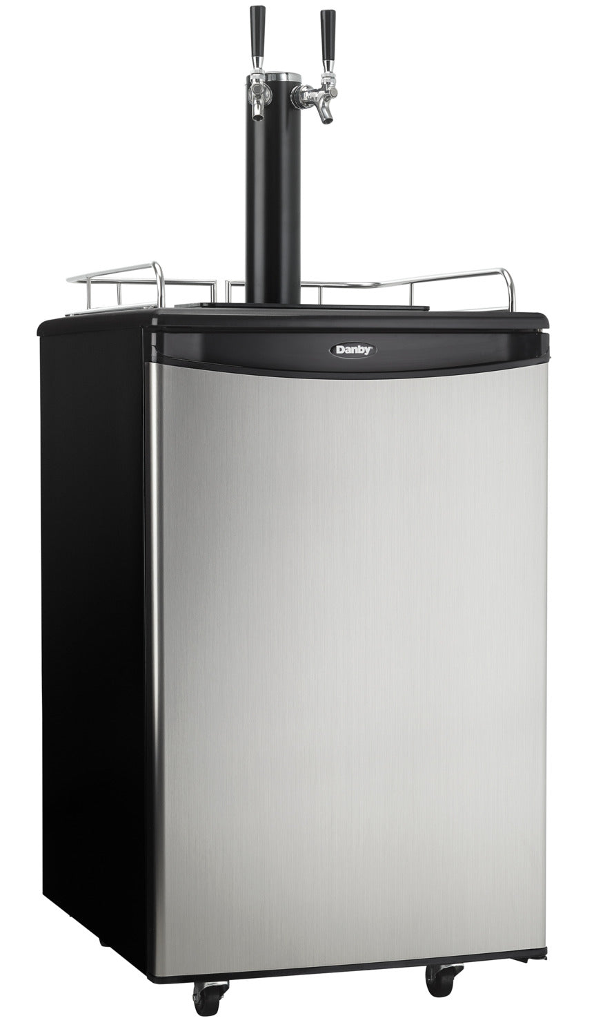 Danby Silver Dual Tap Keg Cooler (5.4 Cu. Ft.) - DKC054A1BSL2DB