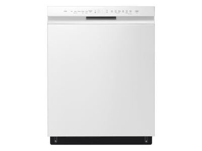 LG Lave-vaisselle encastré 24 po à commande frontale avec QuadWash® et 3e panier blanc LDFN4542W