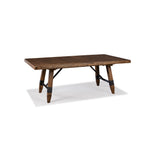 River Falls Extendable Trestle Table - Brown