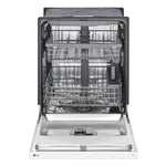 LG White Built-In Front Control Dishwasher with QuadWash® and 3rd Rack - LDFN4542W
