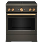 KitchenAid Black Ore Slide-In Electric Range (4.1 cu. ft.) - KFIS930SBE