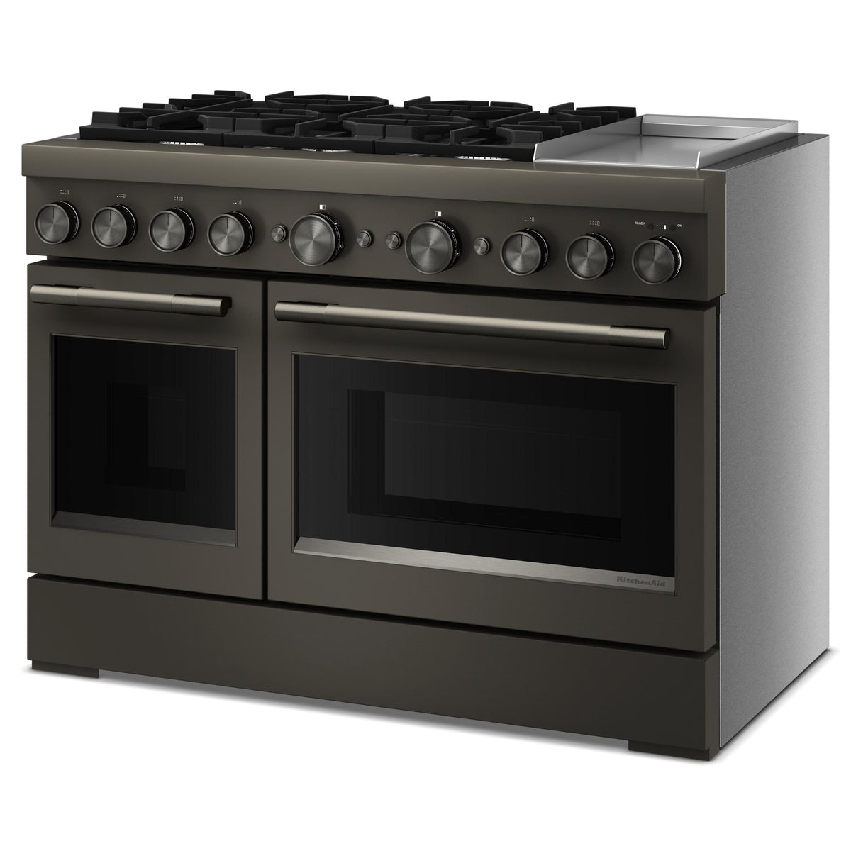 KitchenAid Black Ore Slide-In Range (6 cu. ft.) - KFDD948SBE