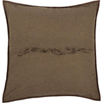 Roosevelt Euro Sham - Raven/Mustard