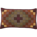 Roosevelt King Shams - Burgundy/Mustard