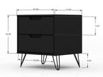 Nuuk II Night Table - Black