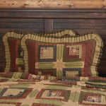 Ferron I Standard Sham - Moss Green/Khaki