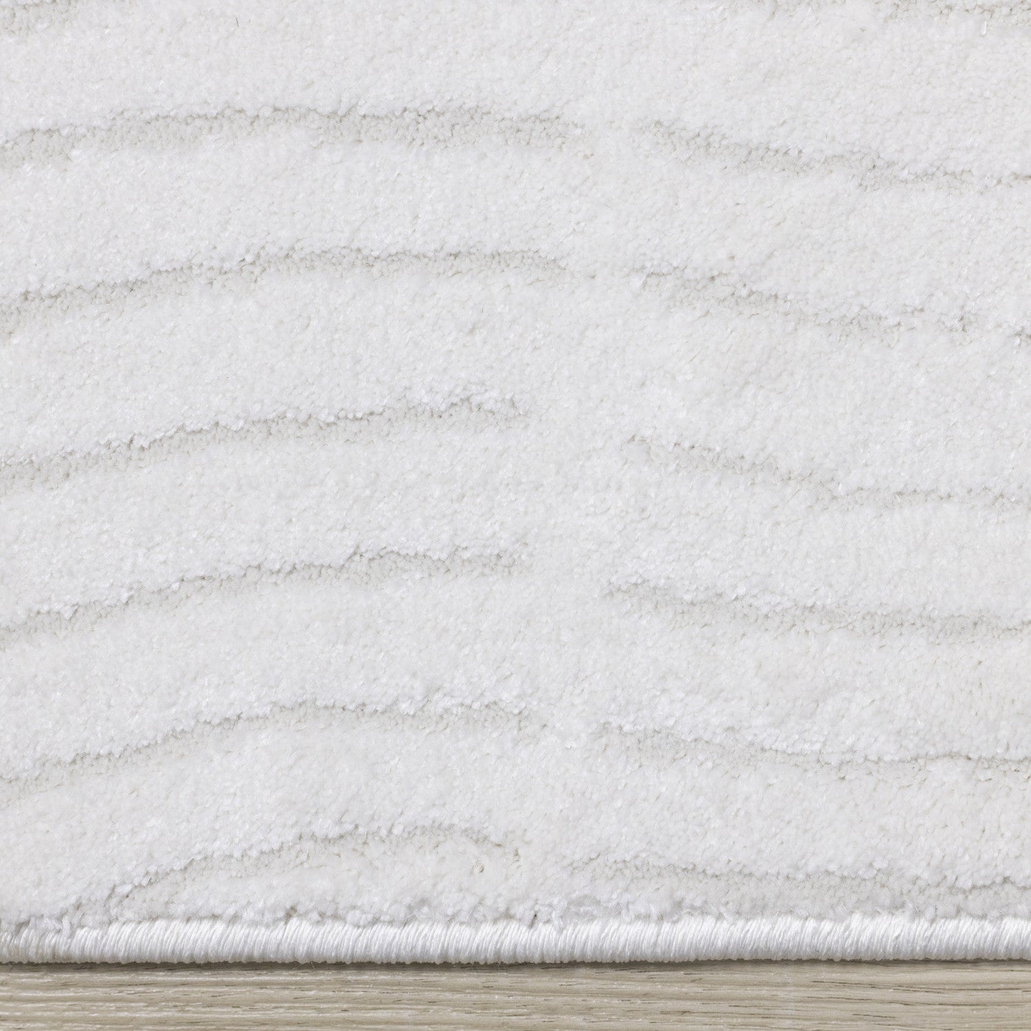 Hillary Modern Swirls Area Rug - 5' X 8' - Cream