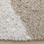 Misha Soft Modern Area Rug - 5' X 8' - Grey/Taupe