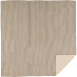 Kiraly Utca Queen Quilt Coverlet - Charcoal