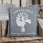Kiraly Utca III 18 x 18 Pillow - Blue