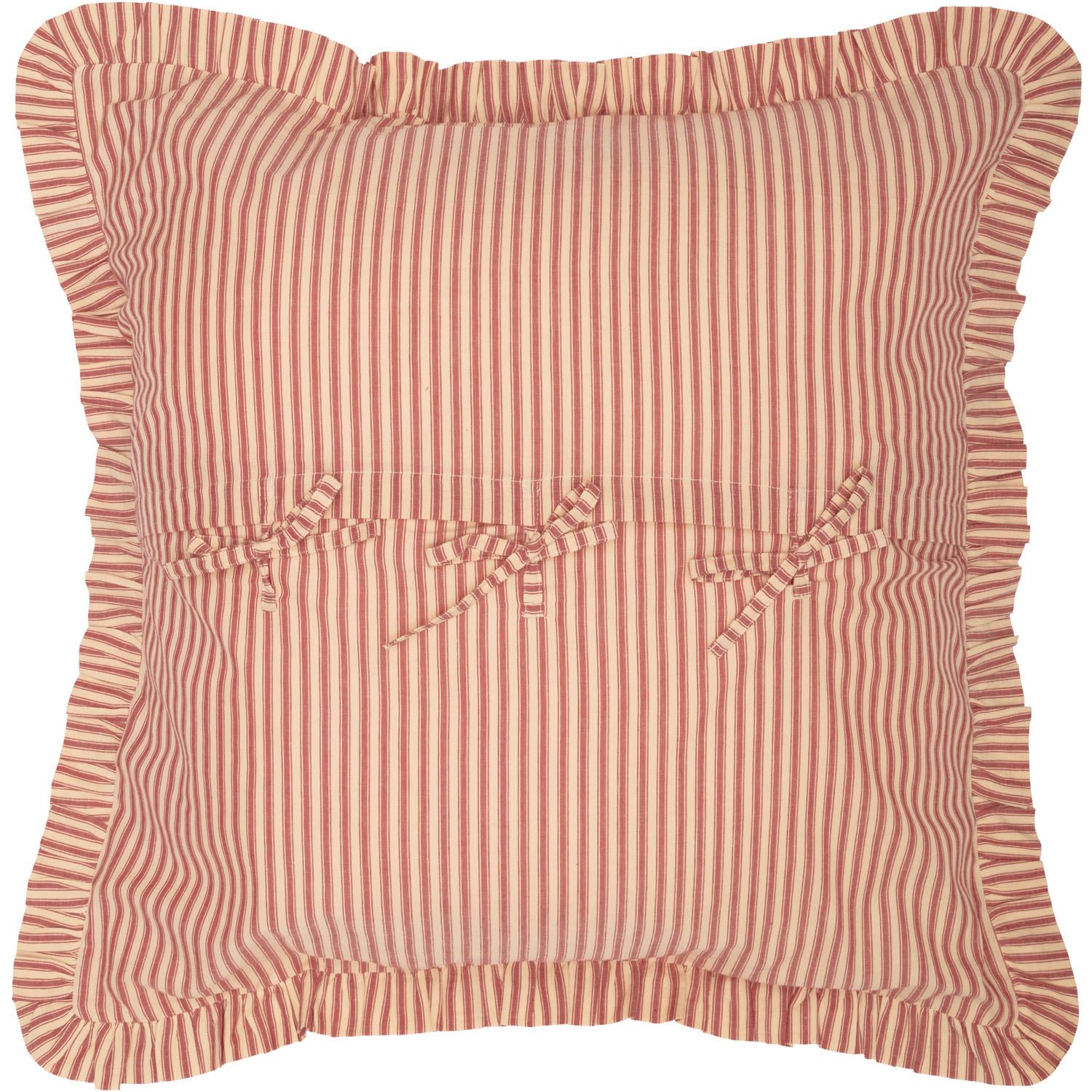 Kiraly Utca II Euro Sham - Red