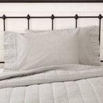 Riverton Standard Pillow Case - Blue/White - Set of 2