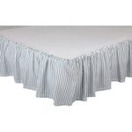 Kiraly Utca Twin Bed Skirt - Blue