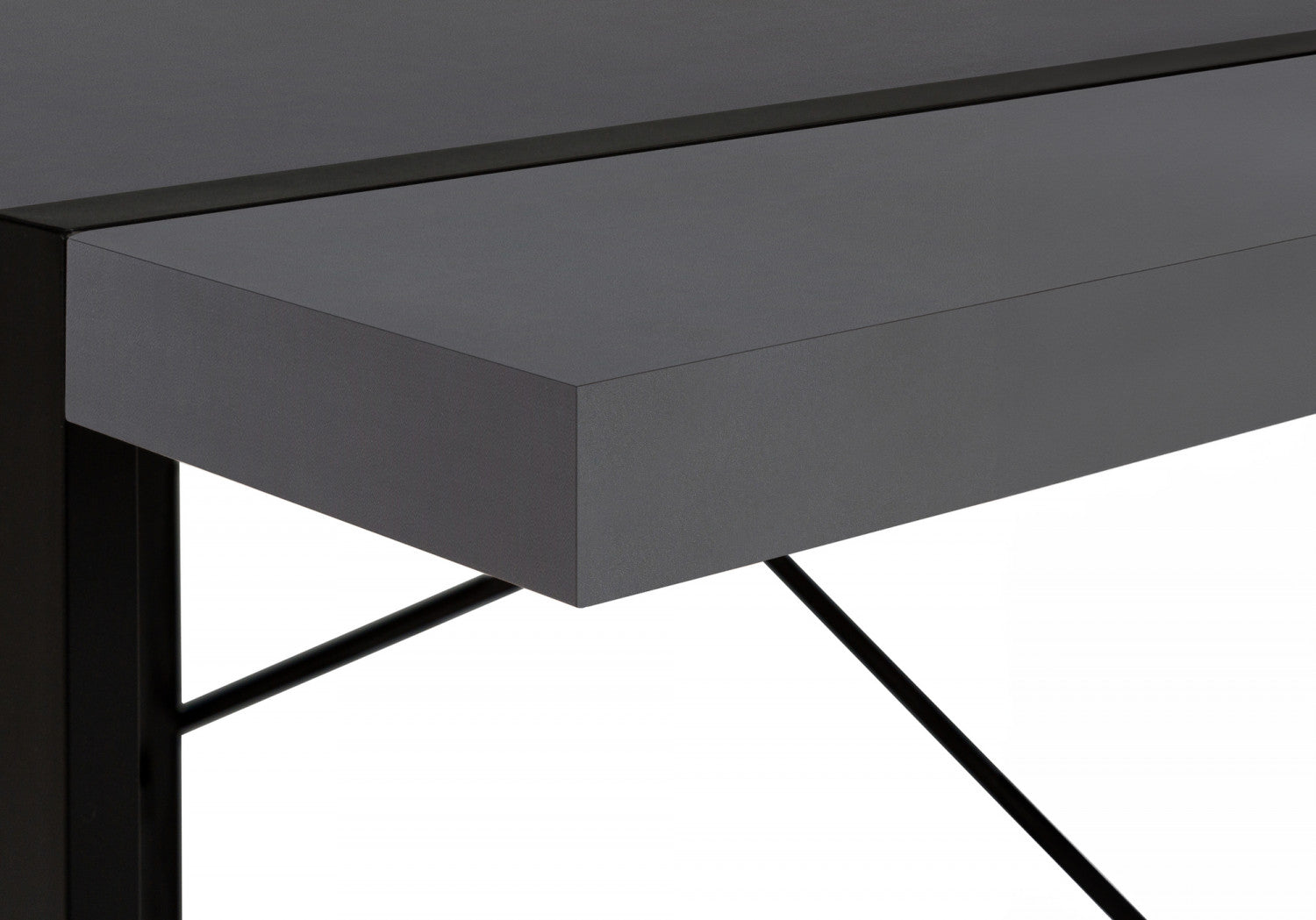 Dray Desk - Modern Grey