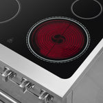 Forno Galiano 30" Stainless Steel Freestanding Electric Range with True Convection and Air Fry (4.32 Cu. Ft.) - FFSEL6083-30