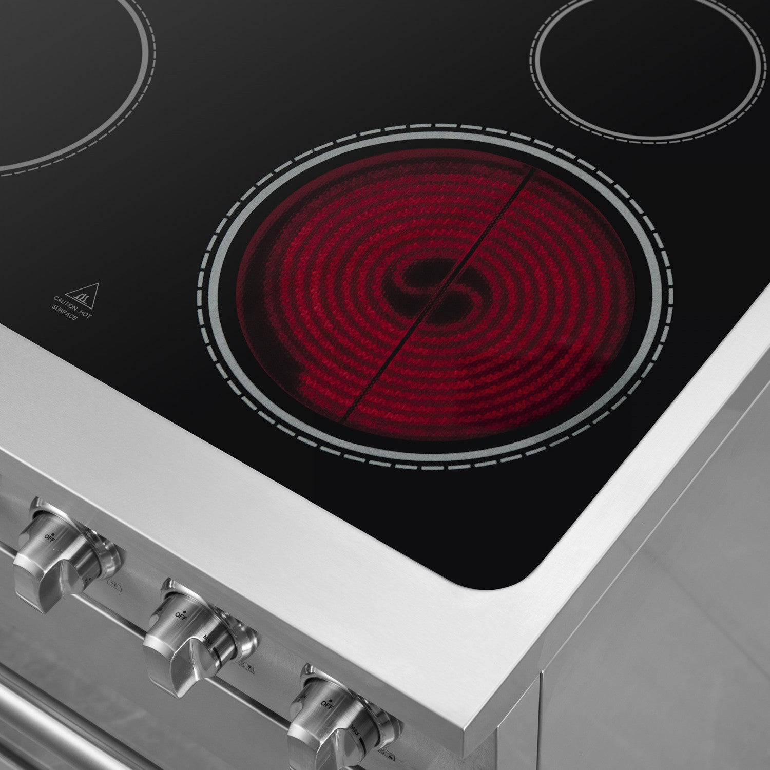 Forno Galiano 30" Stainless Steel Freestanding Electric Range with True Convection and Air Fry (4.32 Cu. Ft.) - FFSEL6083-30