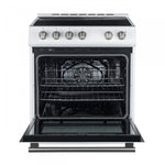 Forno Leonardo White Slide-In Electric Range (5.0 Cu. Ft.) - FFSEL6022-30WHT