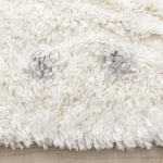 Palmer Casual Contemporary Speckled Area Rug - 8' X 11' - White/Grey