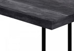 Cedar Side Table - Black Wood