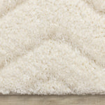 Sasha Soft Diamonds Area Rug - 8' X 11' - Cream