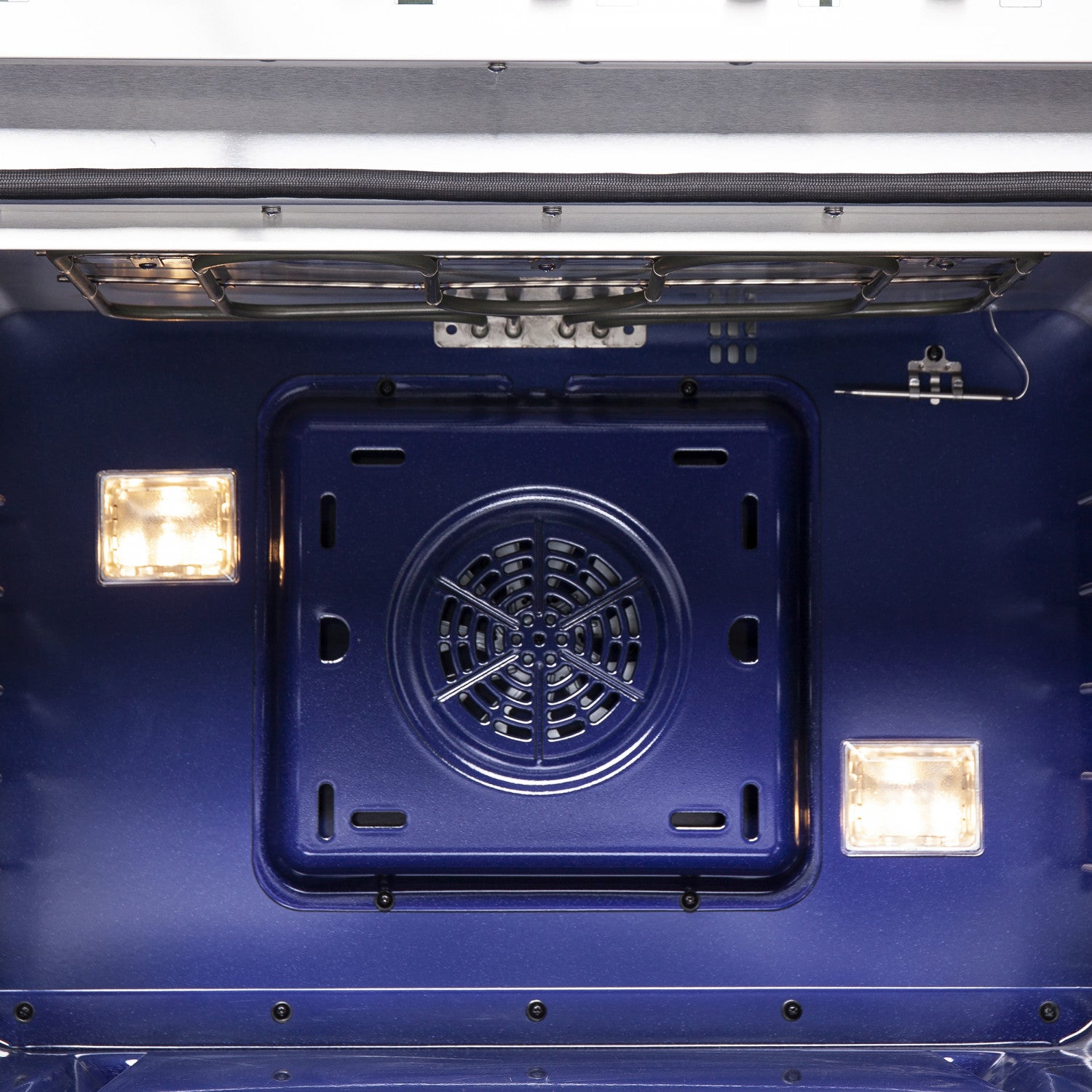 Forno Capriasca 48" Stainless Steel Freestanding Dual Fuel Double Oven Range with True Convection (6.58 Cu. Ft.) - FFSGS6387-48