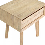 Abenra 1 Drawer Night Table - Light Driftwood
