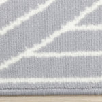 Functional Modern Arches Area Rug - 8' X 11' - Grey/White