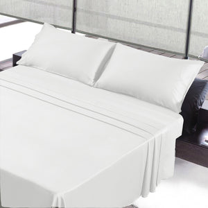 Tokat Egyptian Cotton Queen Sheet Set - White